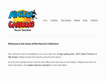 Tablet Screenshot of kentuckcartoons.com